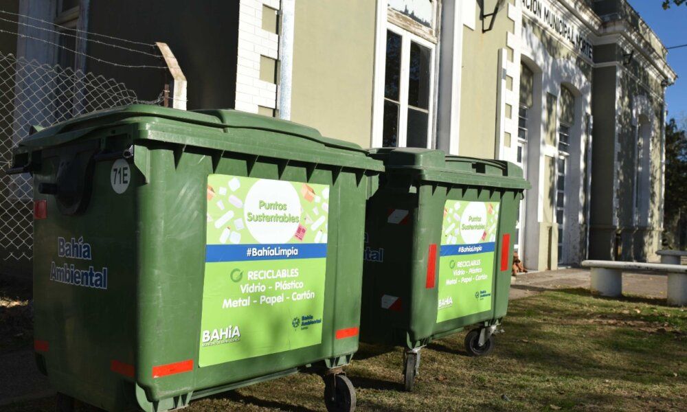 Ponen puntos sustentables en otros 9 lugares de Bahía para poder llevar residuos separados