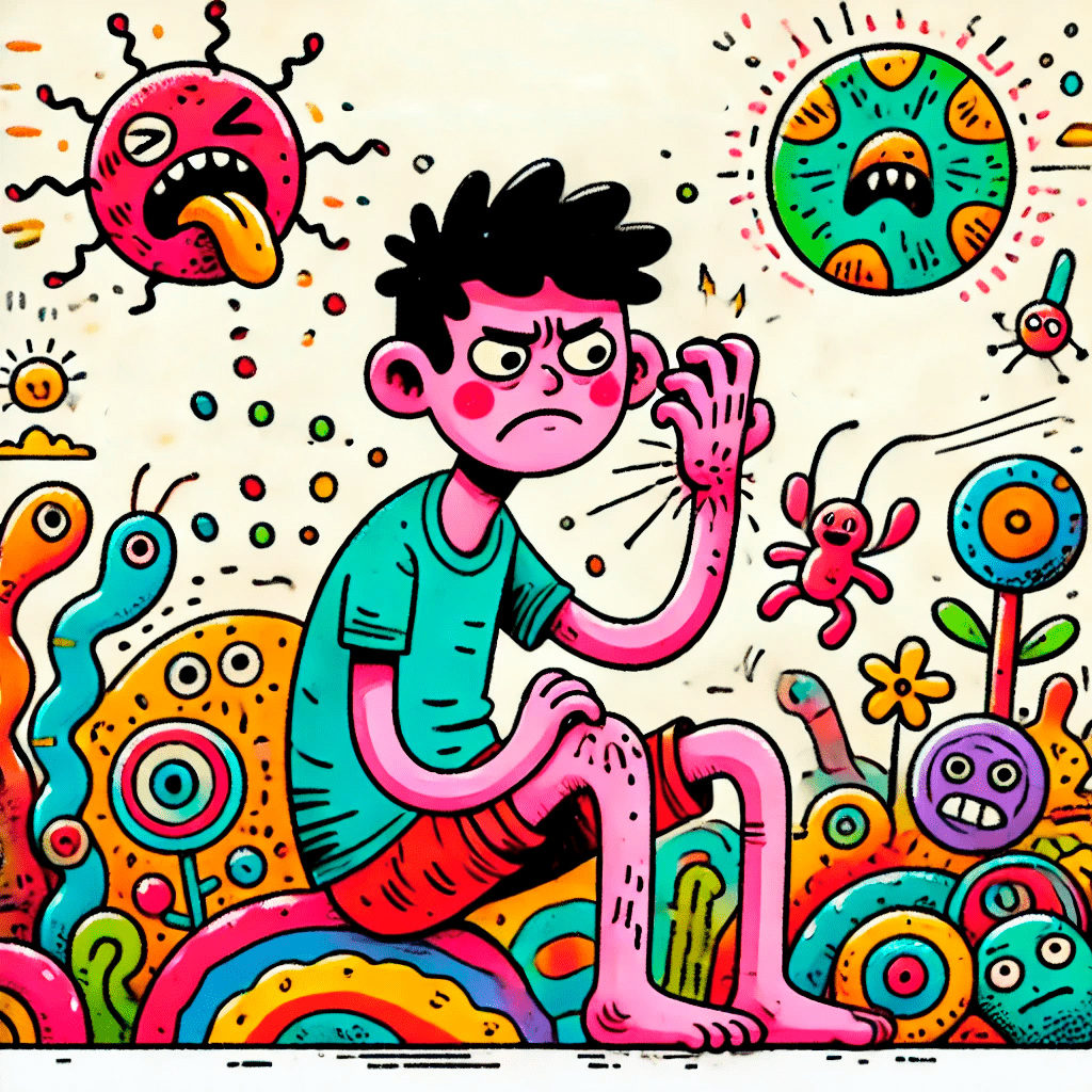 Que te pique algo y que no puedas rascarte